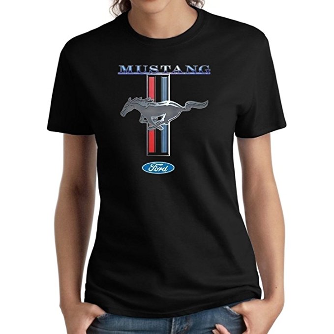 mustang women's t-shirt